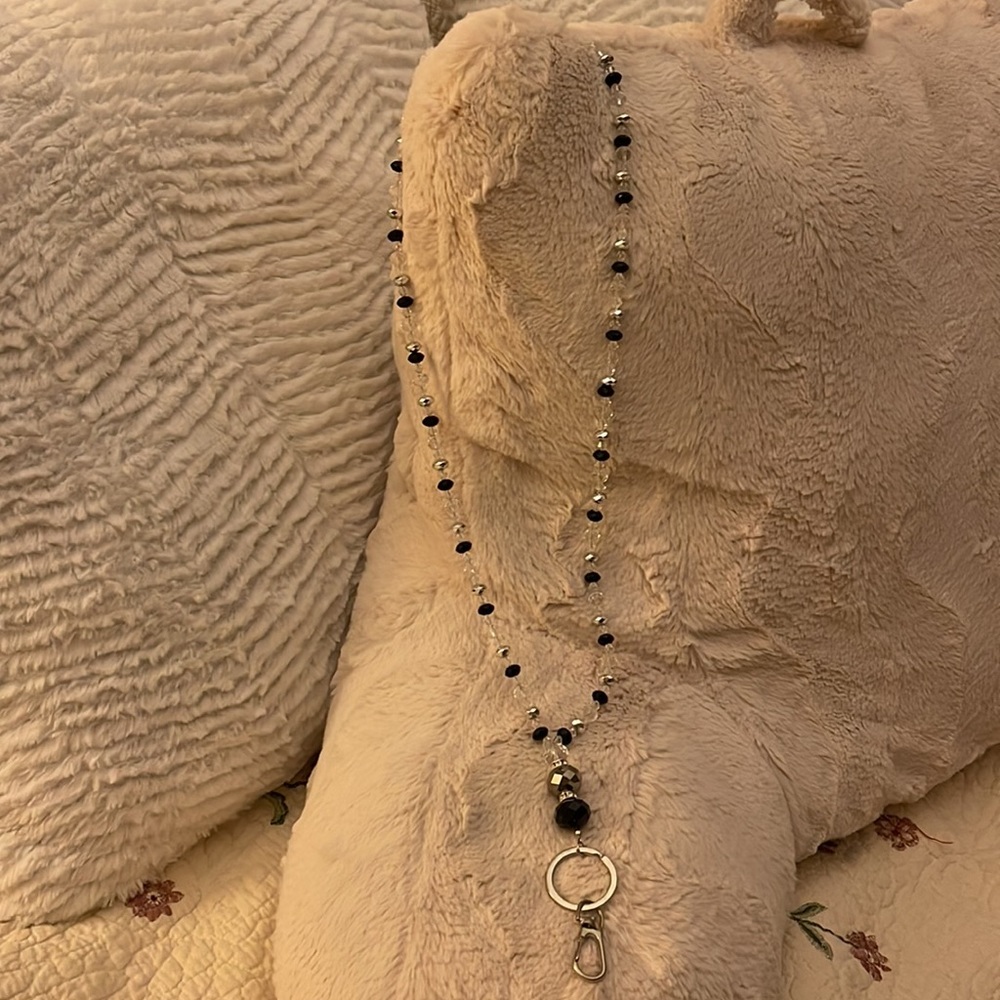 Fancy This Faceted Fashion ID Lanyard - NWOT